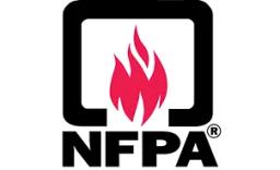 The logo of NFPA